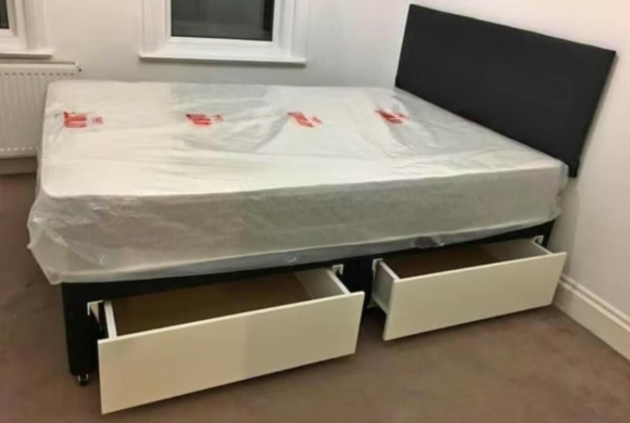 Super Deal On Brand New Divan Single/Double Bed/Small Double Bed/King Size Bed and Mattress